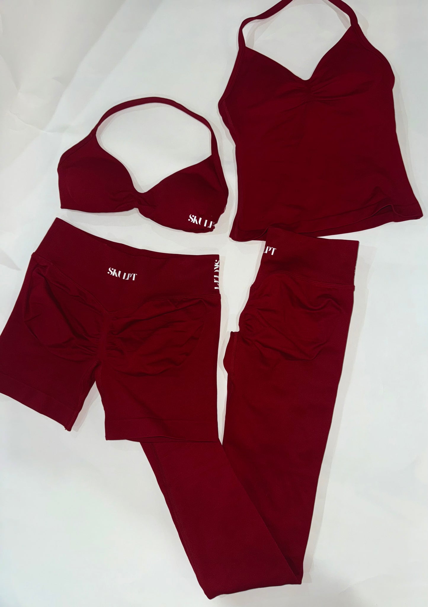 LUXE HALTER - CHERRY RED