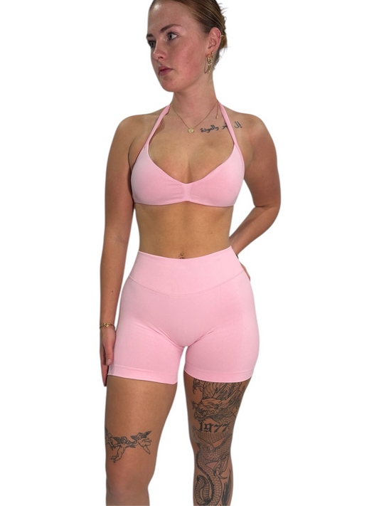 LUXE HALTER - PINK