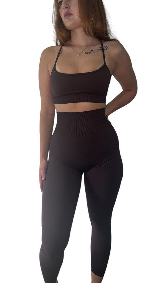 Seamless Leggings - Espresso