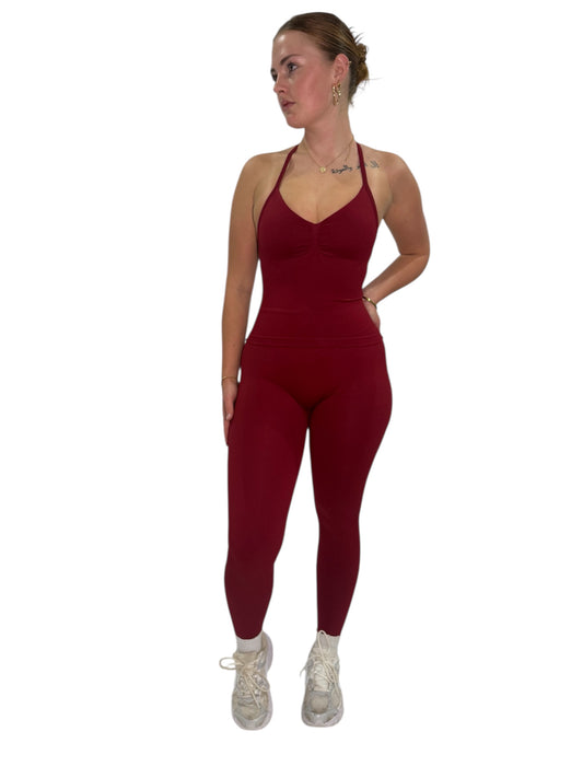 LUXE - CHERRY RED - LEGGINGS