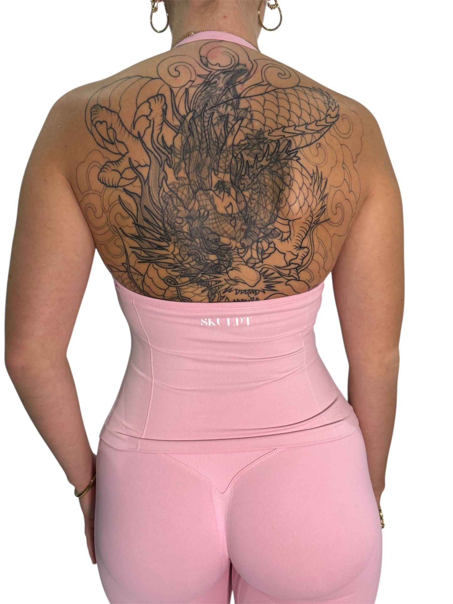 LUXE CONTOUR TOP - PINK