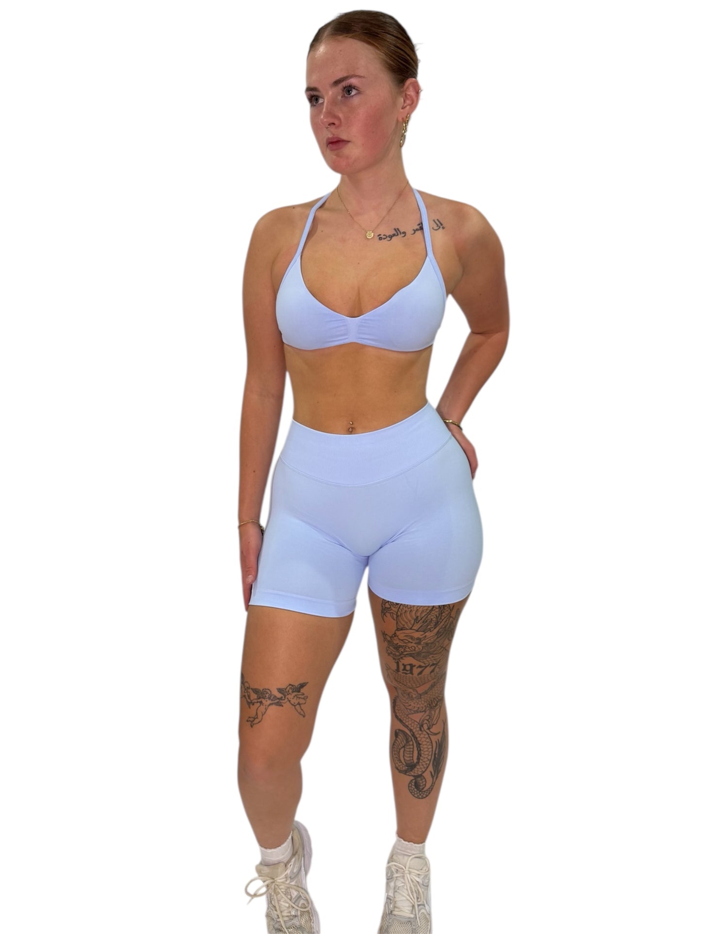 LUXE SKYE BLUE SHORTS