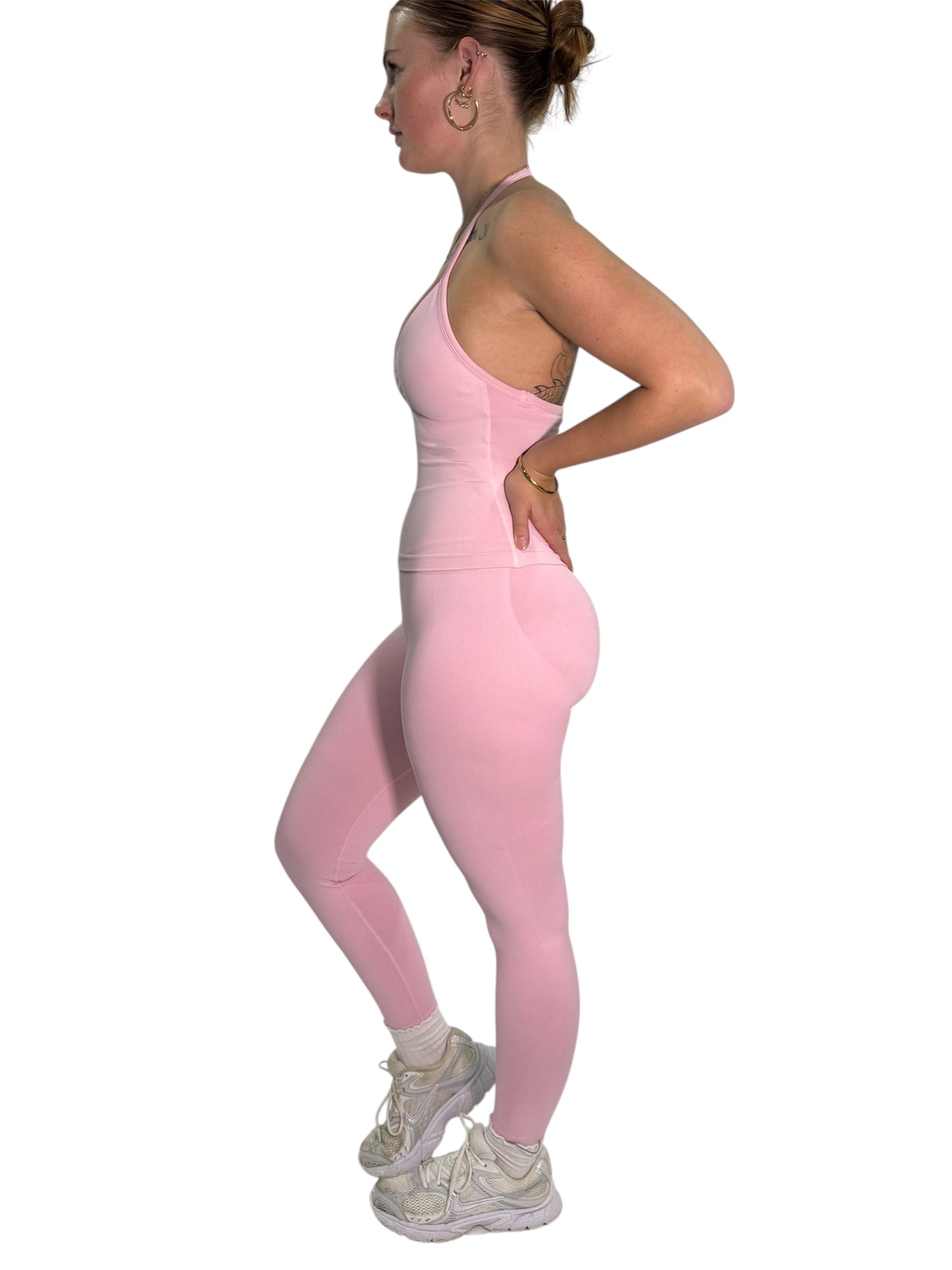 LUXE CONTOUR TOP - PINK