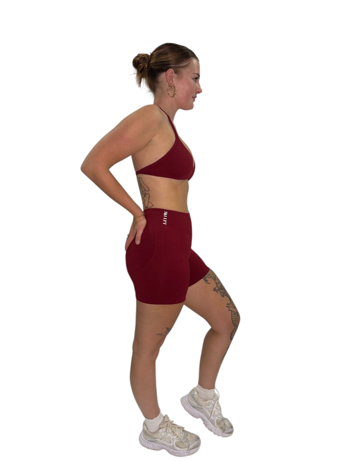 LUXE HALTER - CHERRY RED