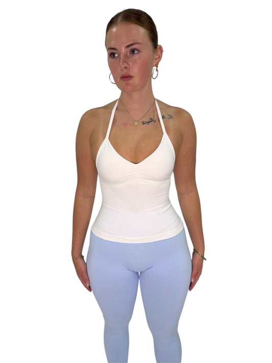 LUXE CONTOUR TOP - WHITE