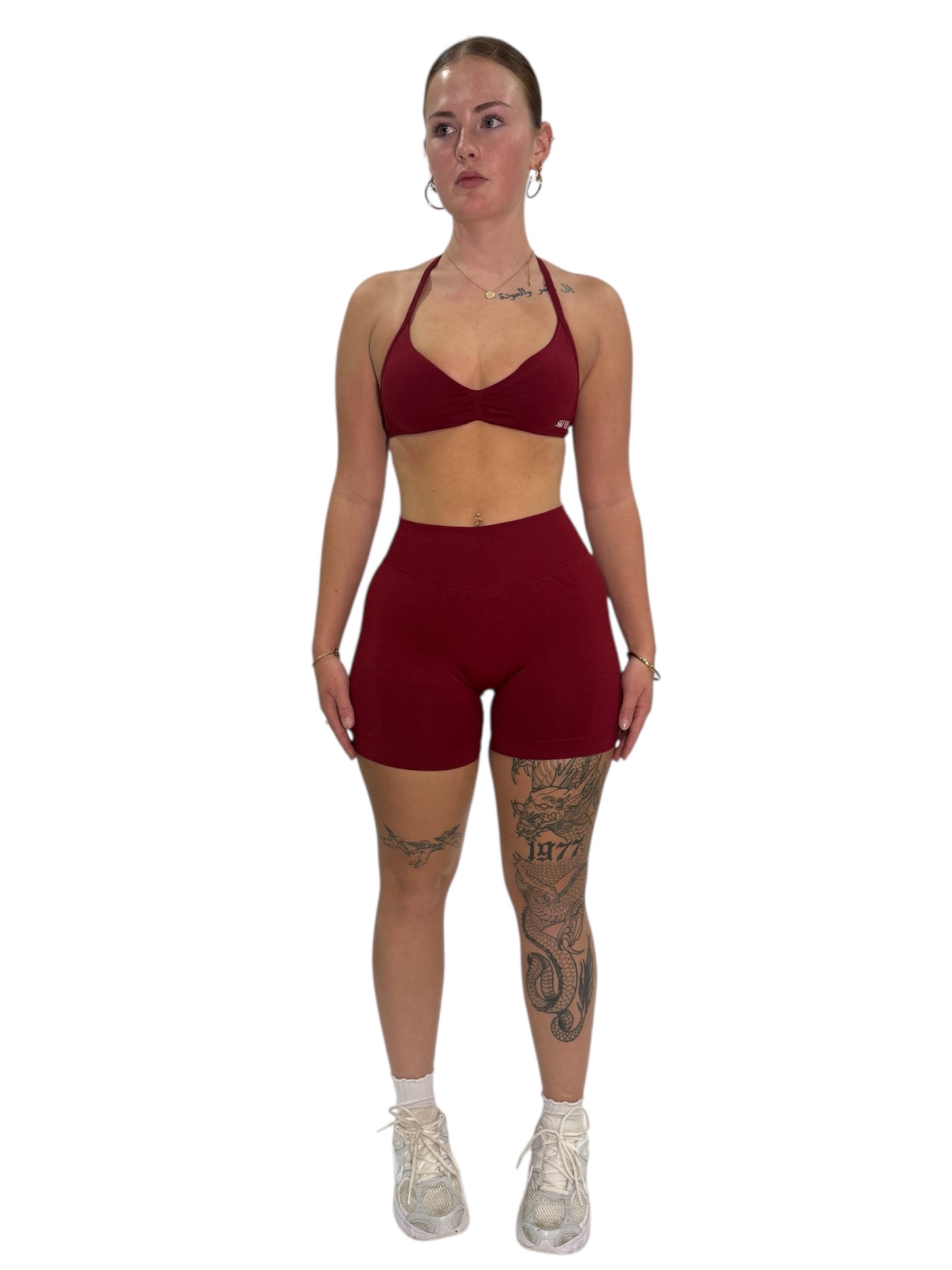 LUXE CHERRY RED SHORTS